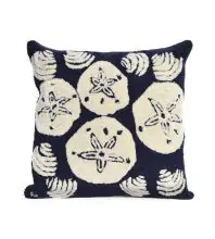 Trans Ocean Pillow Frontporch Whimsical 100% Polyester Hand Tufted 1408